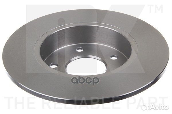 Диск тормозной 202257 202257 Nk