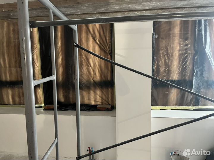 Механизированная штукатурка и шпаклевка