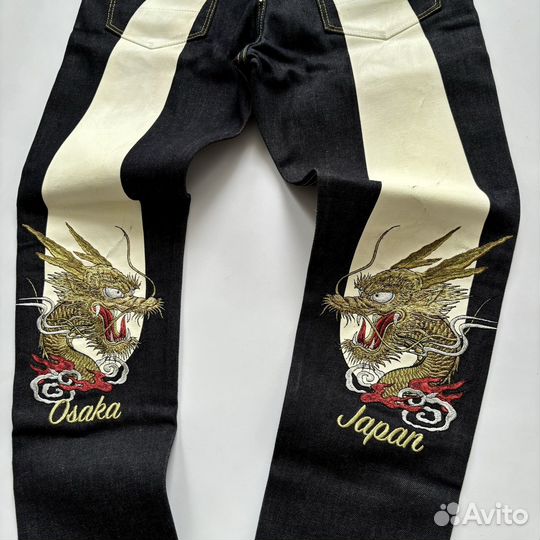 Джинсы evisu даракон