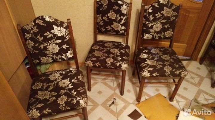 Перетяжка и замена обивки кресел из кожи