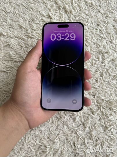 iPhone 14 Pro Max 256 gb deep purple (e-sim)