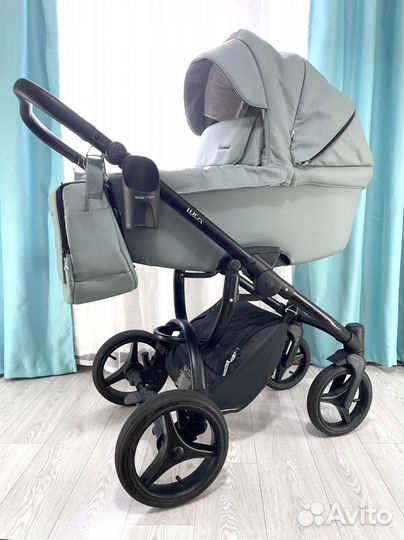 Коляска 2в1 Bebetto Luca PRO экокожа