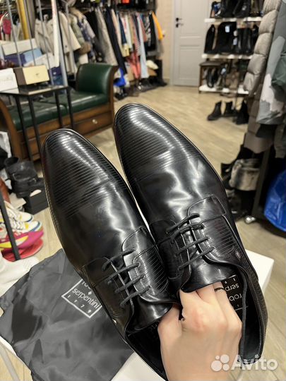 Новые мужские туфли Roberto Serpentini 44 Италия