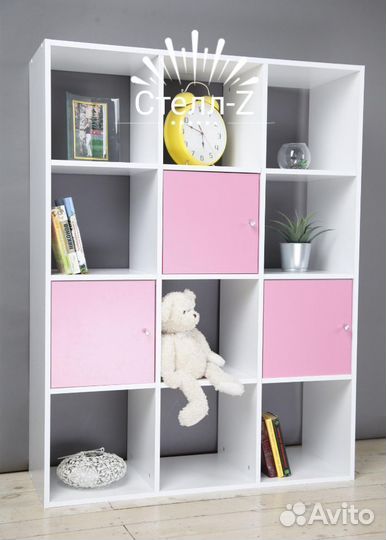 Стеллаж IKEA Белый аналог 12(3х4) ячеек С. Купавна