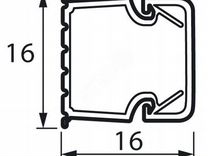 Кабель канал 16х16 легран