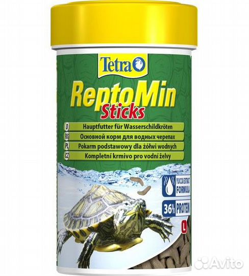 Сухой Корм для черепах и улиток - tetra reptomin