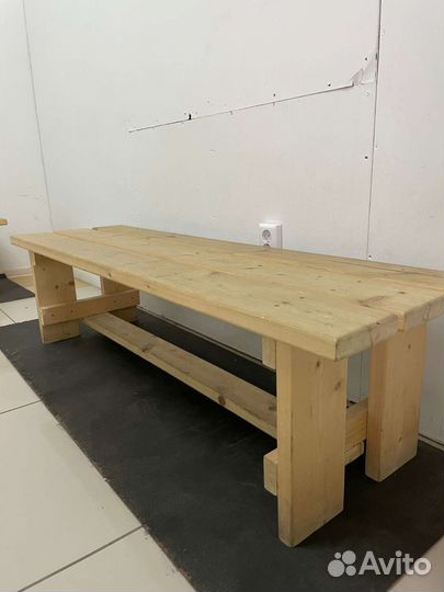 Лавка деревянная