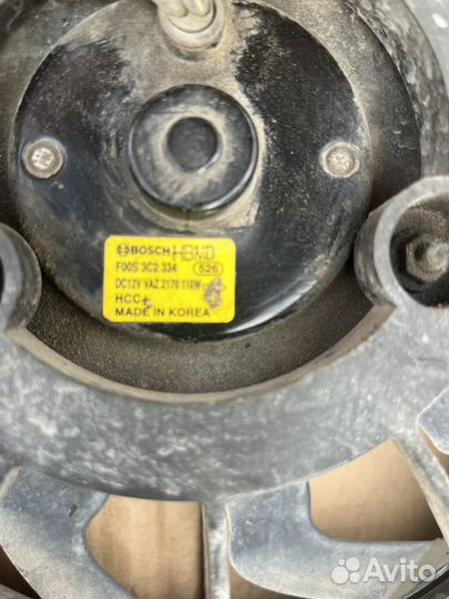 Вентилятор радиатора Priora