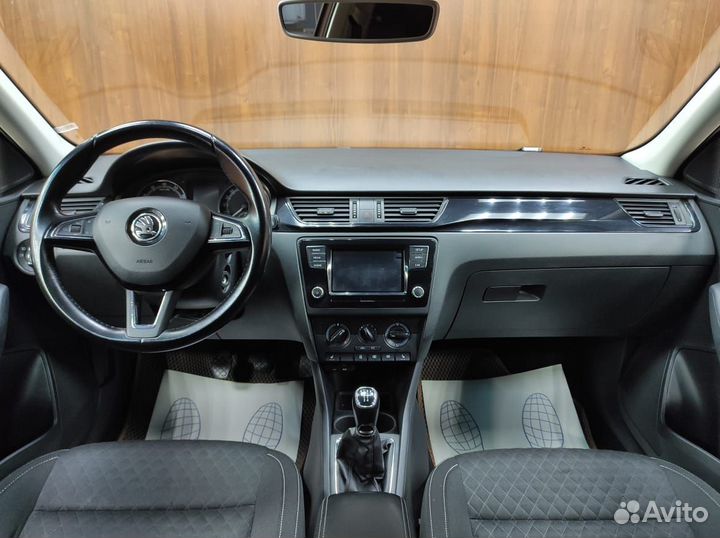 Skoda Rapid 1.6 МТ, 2017, 125 000 км