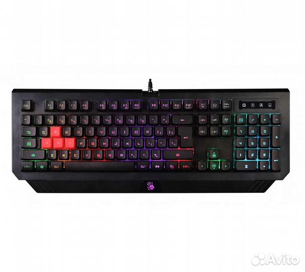 Клавиатура A4Tech Bloody B120N, черный
