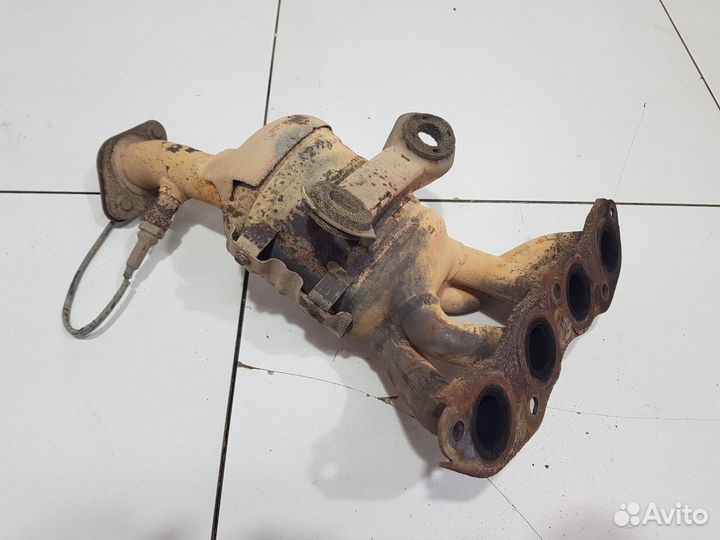 Коллектор выпускной с пламя гасителем