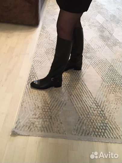 Сапоги осенние высокие