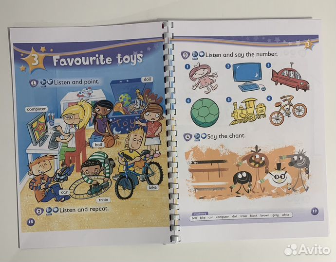 Kid's box starter, 1, 2, 3, 4, 5, 6