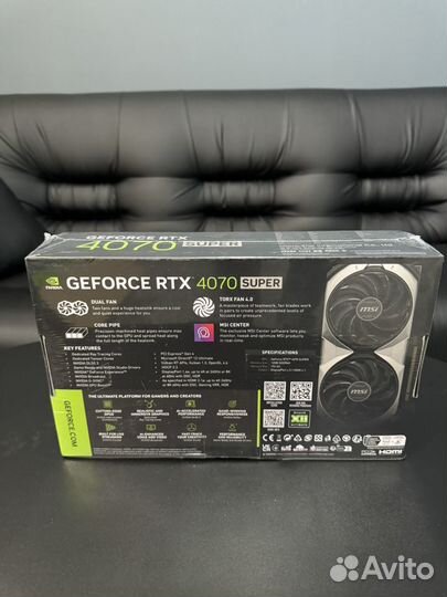 MSI GeForce RTX 4070 Super Ventus 2X OC 12GB