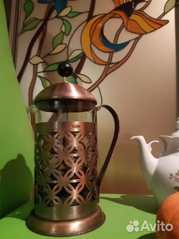 Чайник френч пресс Dekok +подарок чайник Торг