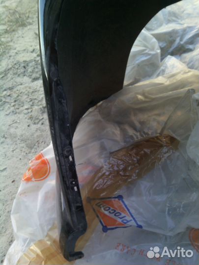 Бампер передний на hyundai tucson