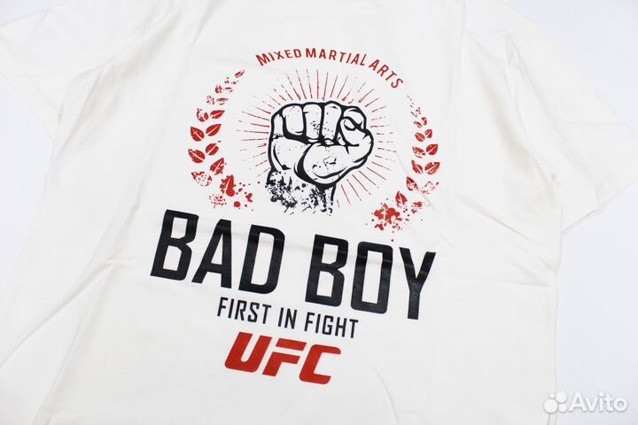 Футболка Print Bad Boy MMA Белая