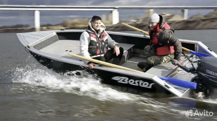 Моторная лодка Bester 450 румпель