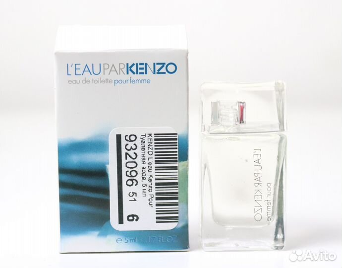 Kenzo L'eau par femme 5 мл миниатюра