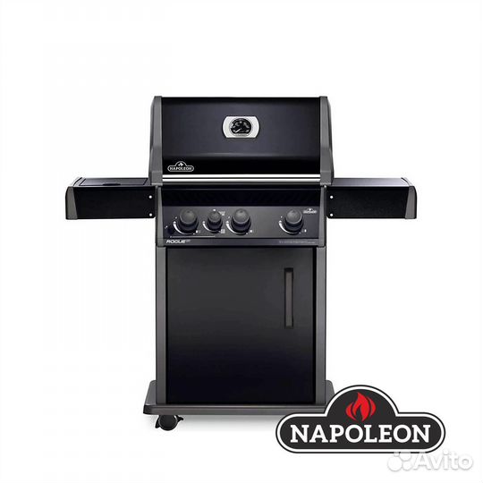 Газовый гриль Napoleon Rogue XT 425 SIB черный