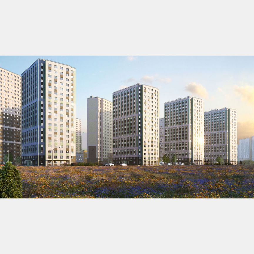 1-к. квартира, 36,1 м², 20/20 эт.