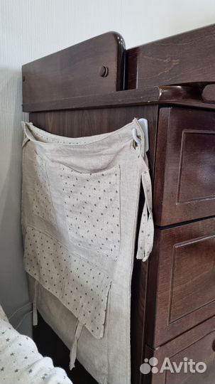 Пеленальный комод, натуральный массив дерева