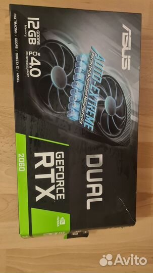 Видеокарта asus GeForce RTX 12gb