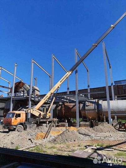 Аренда и услуги автокрана, 16 т, 18 м, с гуськом 7 м