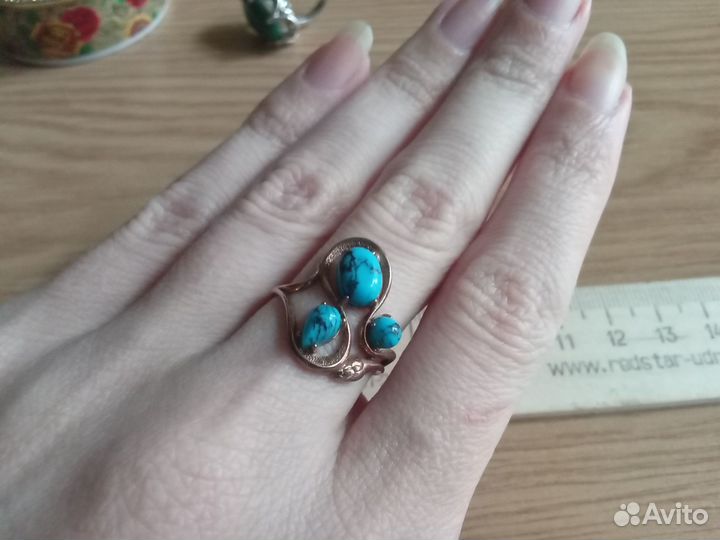 Шкатулочка украшения кольца серьги серебро