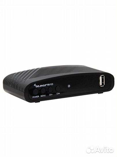 Цифровой тв-тюнер DVB-T2 Selenga T81D