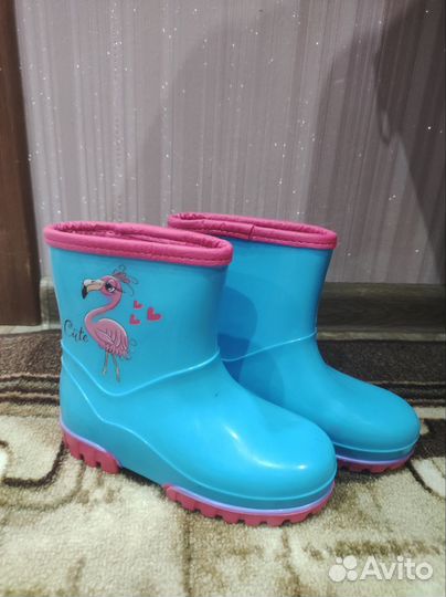 Детские резиновые сапоги
