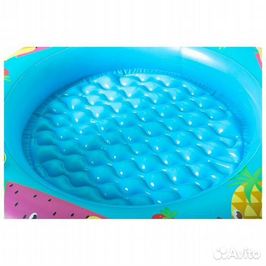 Бассейн детский, с навесом и надувным дном