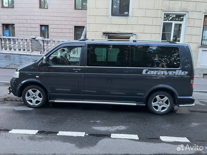 Volkswagen Caravelle 2.5 МТ, 2007, 405 520 км