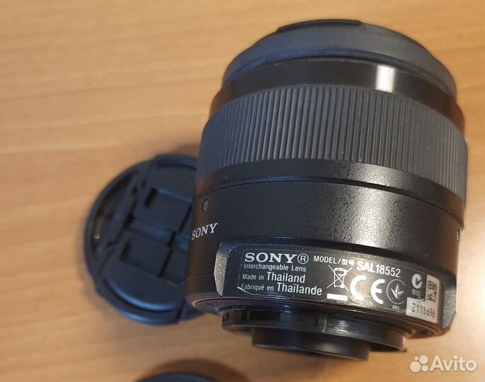 Объектив Sony DT 18-55 3.5-5.6 SAM II