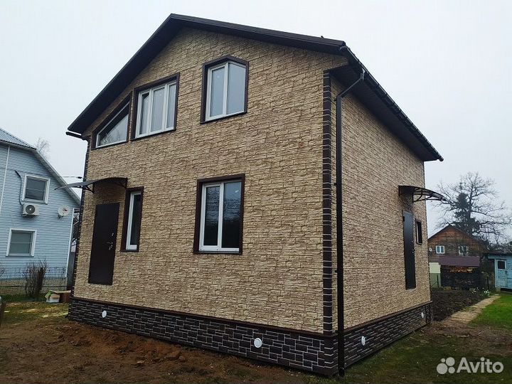 Фасадные панели кирпич, камень