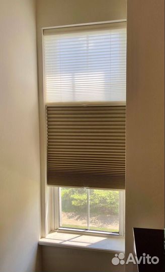 Штора плиссе блэкаут