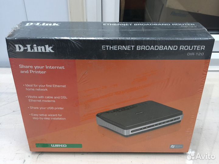 D-Link DIR-120 интернет роутер