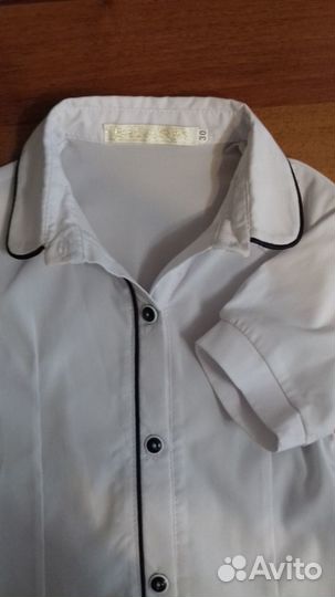 Блузка для девочки школьная 30 размер