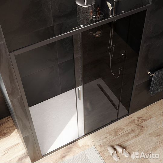 Душевая перегородка с дверью 150x195 AM.PM Gem W90