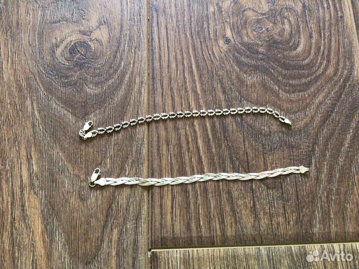 Браслеты серебро СССР
