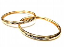 Золотые серьги кольца 6.77г. (Т89850)