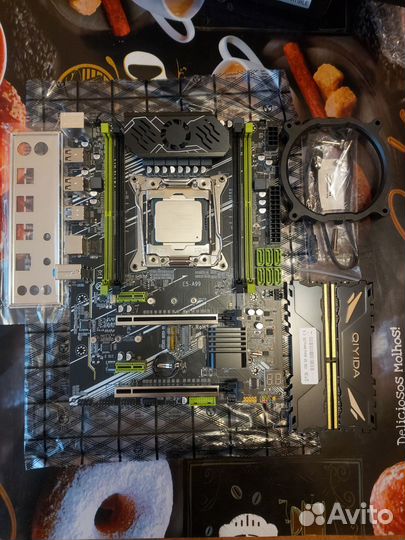 Комплект для игрового пк 10 ядер, (i5-10700) 16Gb