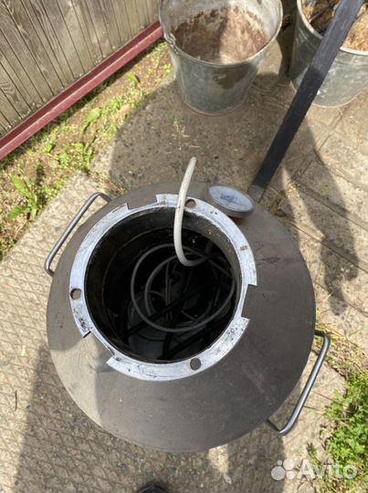 Куб бак бидон нержавека 70л