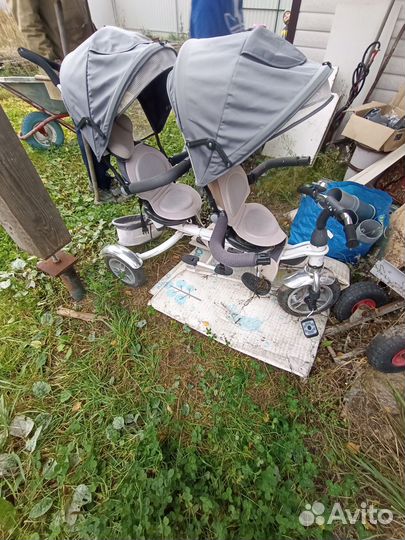 Коляска для двойни