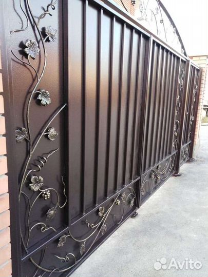 Ворота распашные 