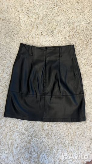 Юбка кожаная lime