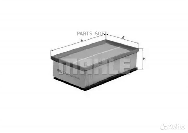 Mahle LX1497 Воздушный фильтр
