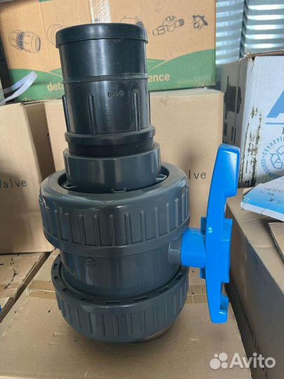 Кран шаровый, для капельного полива. 6