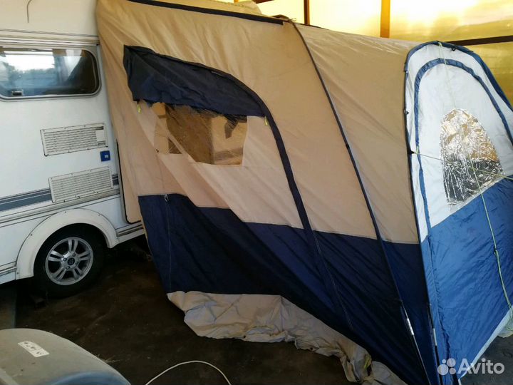 Палатка для прицепа дачи на колесах