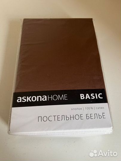 Простынь на резинке 180 200. Askona